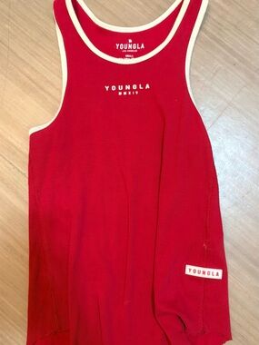 YoungLA Red Tank Top